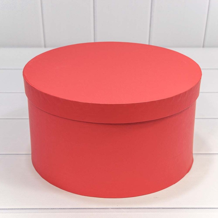 721814/074 Коробки Круглые Набор 1/10 27,5*14,7 Тёмно-красный 1/6