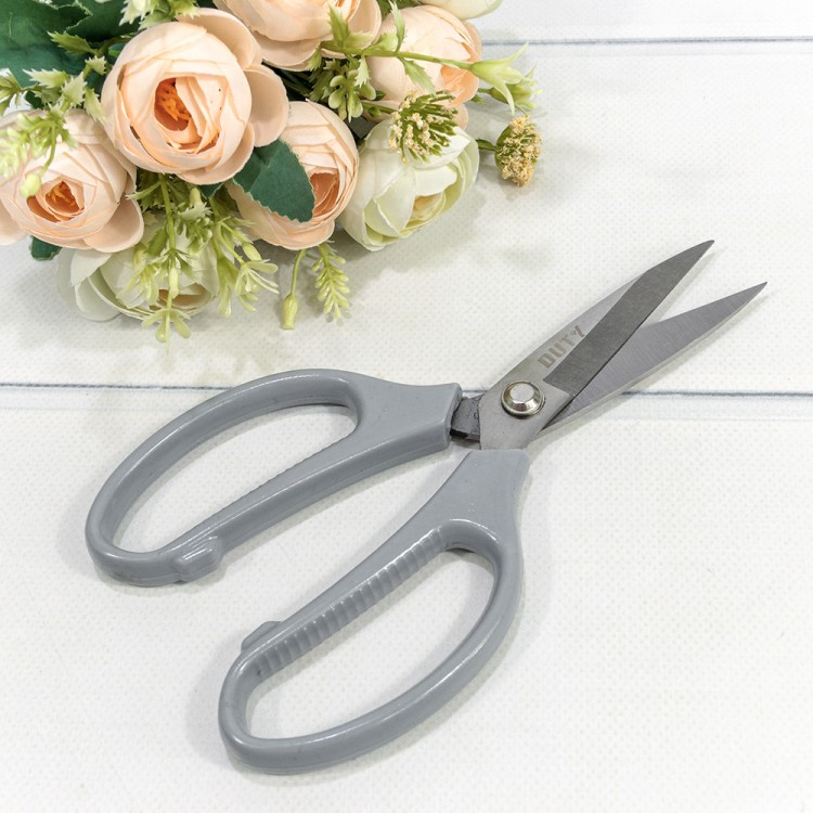 1038/2 Ножницы флористические 20,5см Серый 1/35 1/140