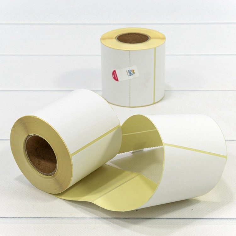 4040-75120 Термоэтикетки самоклеющиеся в рулоне 75*120мм (250 шт.) 1/5 1/50	