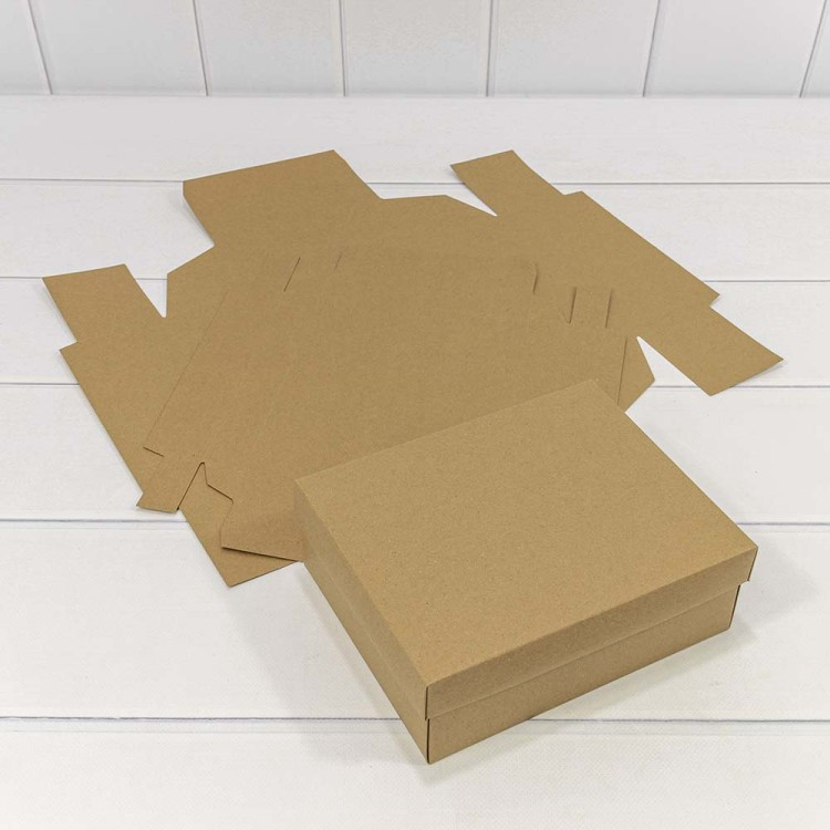 0007345 Коробка Прямоугольная 20*16*7 сборная Крафт класс А 1/20 1/300