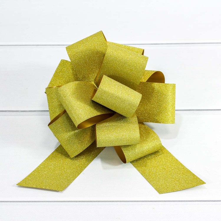 00052350G Бант-шар 5 см "Блеск" Золотой 1/50 1/1000 00052350G Бант-шар 5 см "Блеск" Золотой 1/50 1/1000