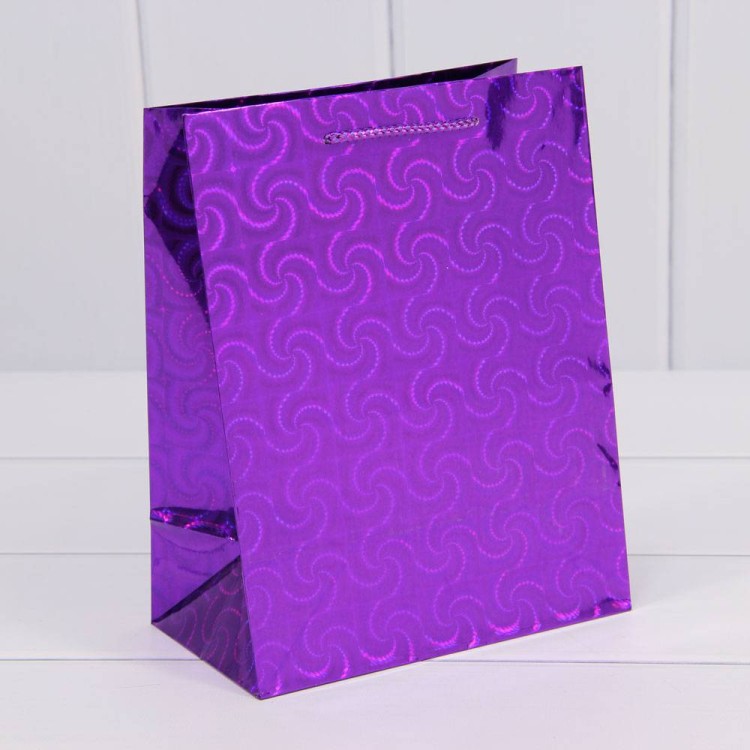 000LE Пакет подарочный голография (микс) 18*23*10 128г 1/20 1/480