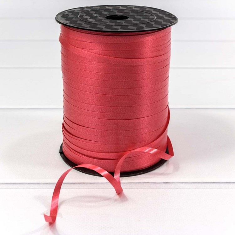 500581/1 Лента Полипропилен (бобина) 0,5см*500ярд Тёмно-коралловый 1/5 1/40