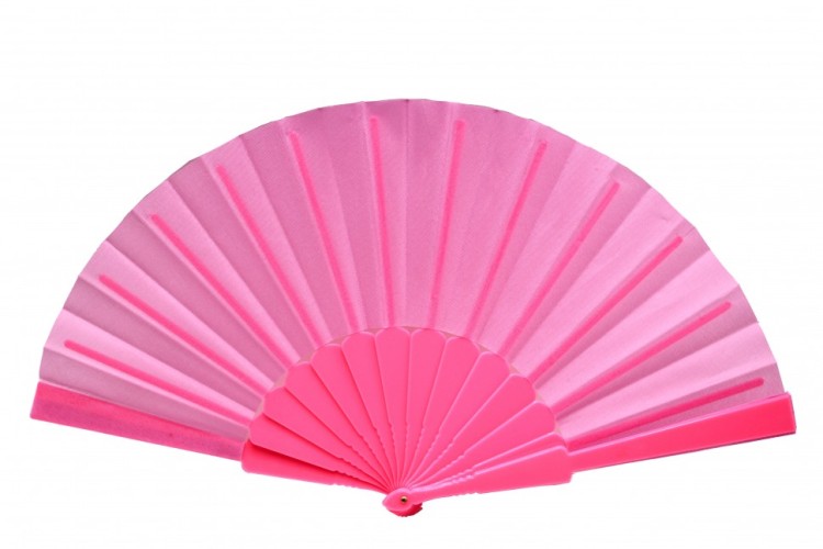108154 Веера розовые 44 см 1/12