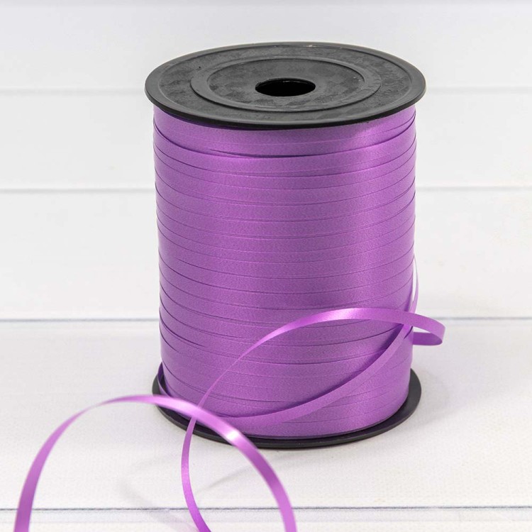 500581/12 Лента Полипропилен (бобина) 0,5см*500ярд Тёмно-сиреневый 1/5 1/40