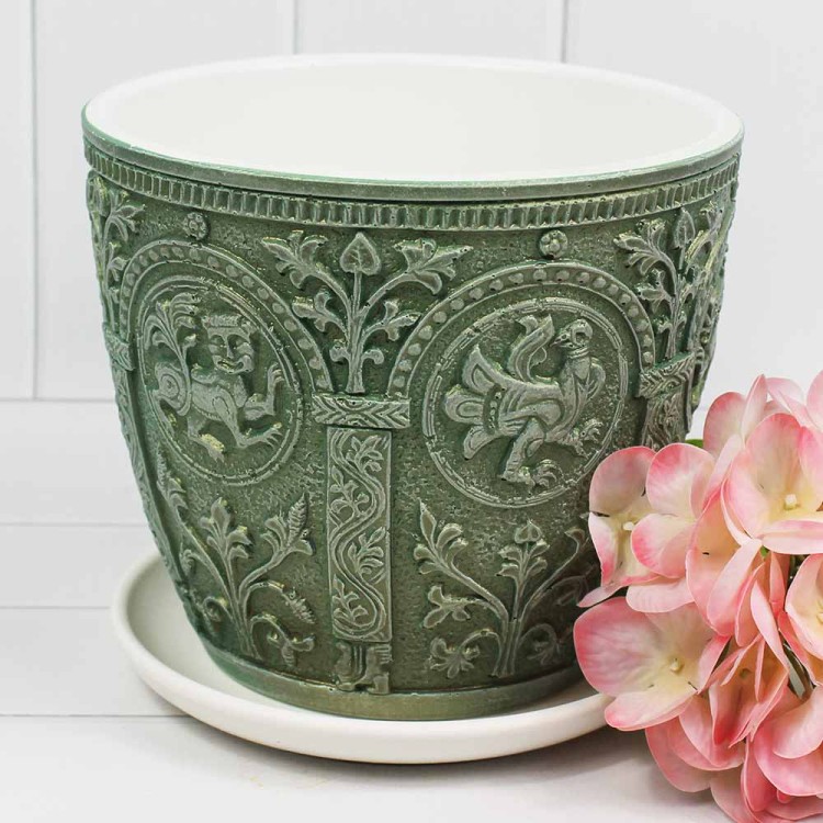 КБ-Б3-190-01 Былина зеленый бутон №3 H-15см D-17,5см