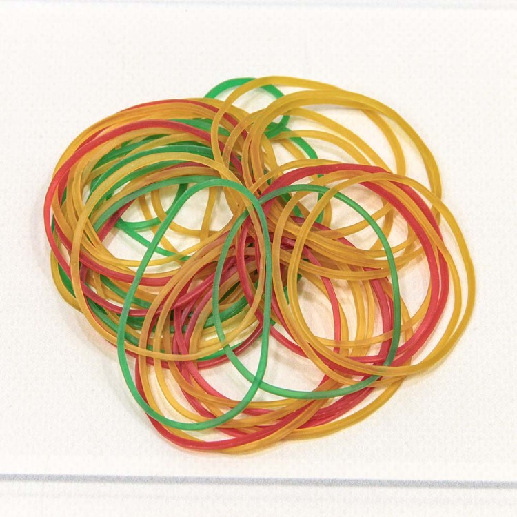 400050-500S Резинки для денег 5см 500г цветные 1/40