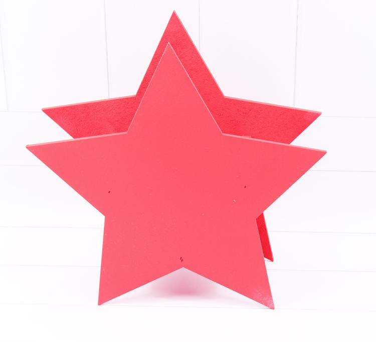 016-09 кашпо ЗВЕЗДА 24*24*9см, красный 1/1 016-09 кашпо ЗВЕЗДА 24*24*9см, красный 1/1