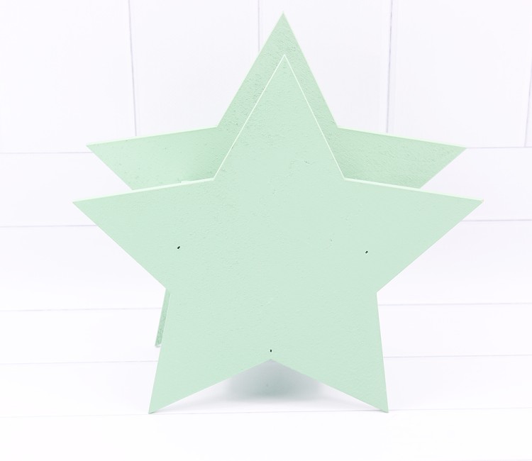 016-16 кашпо ЗВЕЗДА 24*24*9см, мятный 1/1 016-16 кашпо ЗВЕЗДА 24*24*9см, мятный 1/1