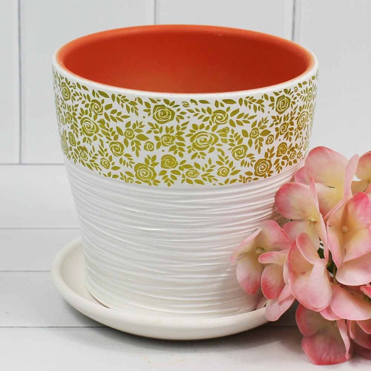 КС-Т2-151-03 Романс белый тополь №2 H-13см D-14,5см