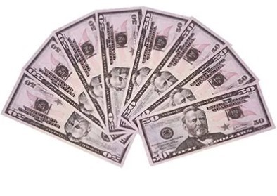 1501-6820 Деньги банка приколов 50 долларов