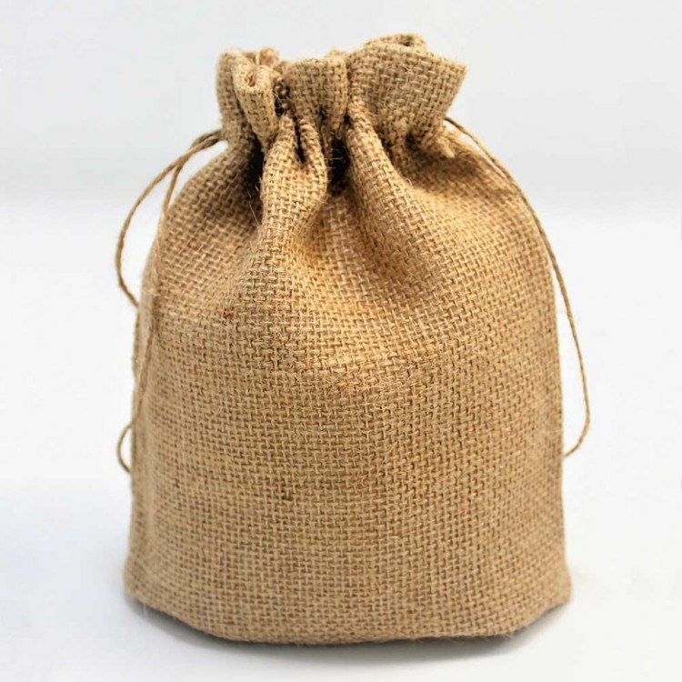 000806E Мешочки из мешковины 18*23 1/50 1/500