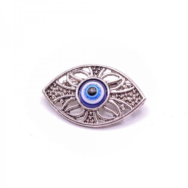 200208 Булавка с турецким глазом 2,5*1,5 см