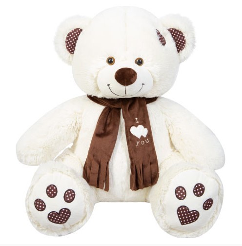 МТШ/45/52 Медведь Тони с шарфом 85см латте