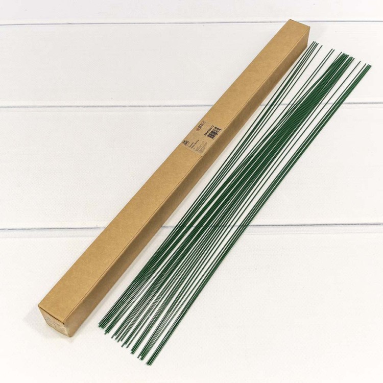 420060/12 Проволока 1,2мм*40см Зелёный 1кг 1/15