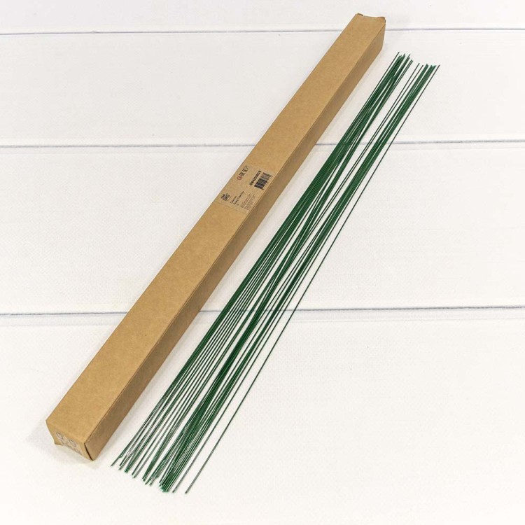 420060/9 Проволока 0,9мм*40см Зелёный 1кг 1/15