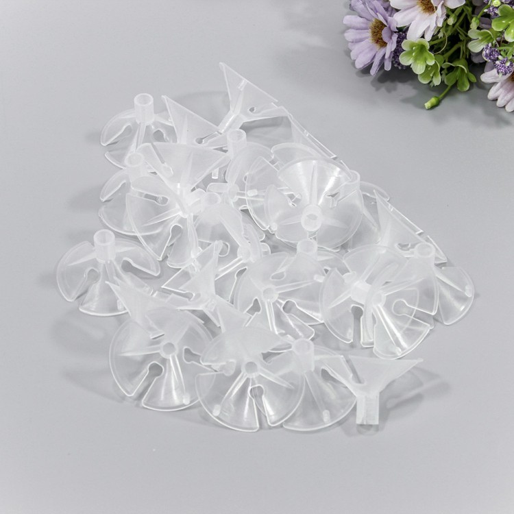 50500 Розетки-зажимы для шариков (100 шт.) 4см Прозрачный 1/50 50500 Розетки-зажимы для шариков (100 шт.) 4см Прозрачный 1/50