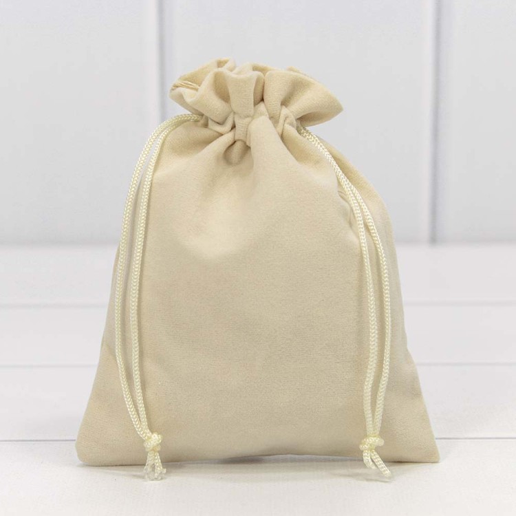 000811H/22 Мешочки бархатные 12*15 Бежевый 1/50 1/2000 000811H/22 Мешочки бархатные 12*15 Бежевый 1/50 1/2000