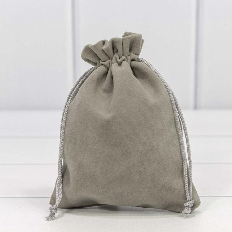 000811H/14 Мешочки бархатные 12*15 Серый 1/50 1/2000 000811H/14 Мешочки бархатные 12*15 Серый 1/50 1/2000