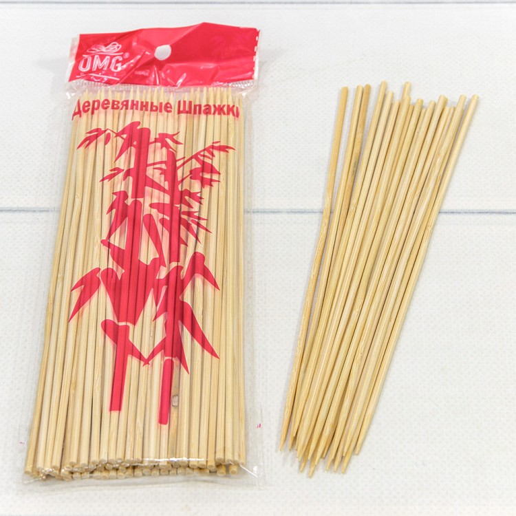 000778/20 Шпажки деревянные (100 шт.) 20см*3мм 1/200