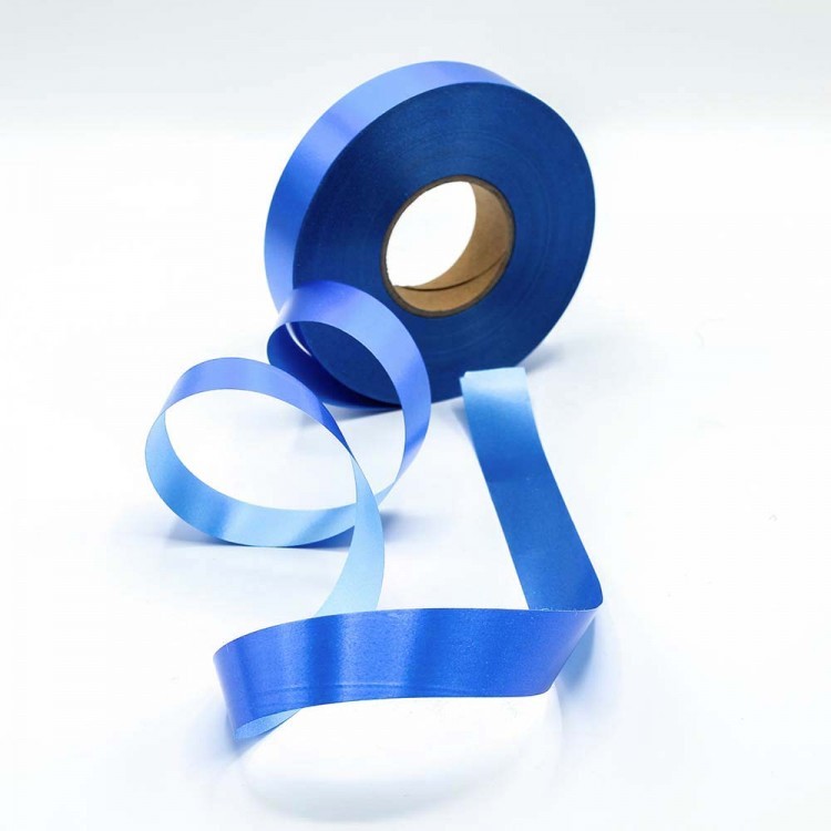 058925/2 Лента полипропиленовая 2,5 см*100 ярдов синий 1/5 1/40