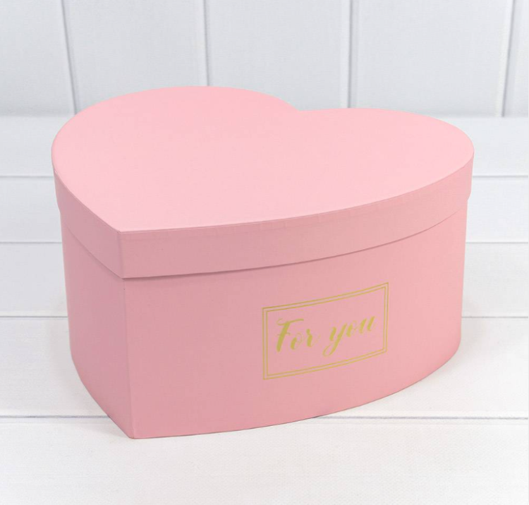 720911/1 Коробки "Сердце" Набор 1/5 27*26*13 Розовый 1/12