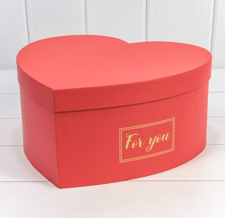 720960/2 Коробки "Сердце" Набор 1/8 32*31*15 Красный 1/8