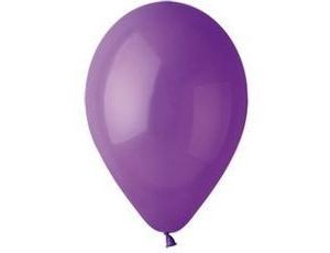 1102-0421 Шарики воздушные из латекса 5"/08 Пастель Purple (100 шт.)