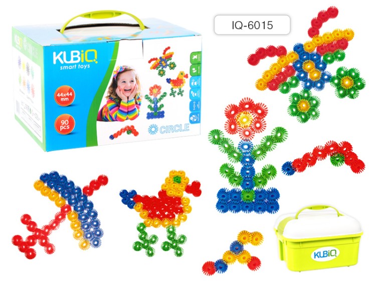 IQ-6015 Конструктор пластиковый CIRCLE, 90 деталей