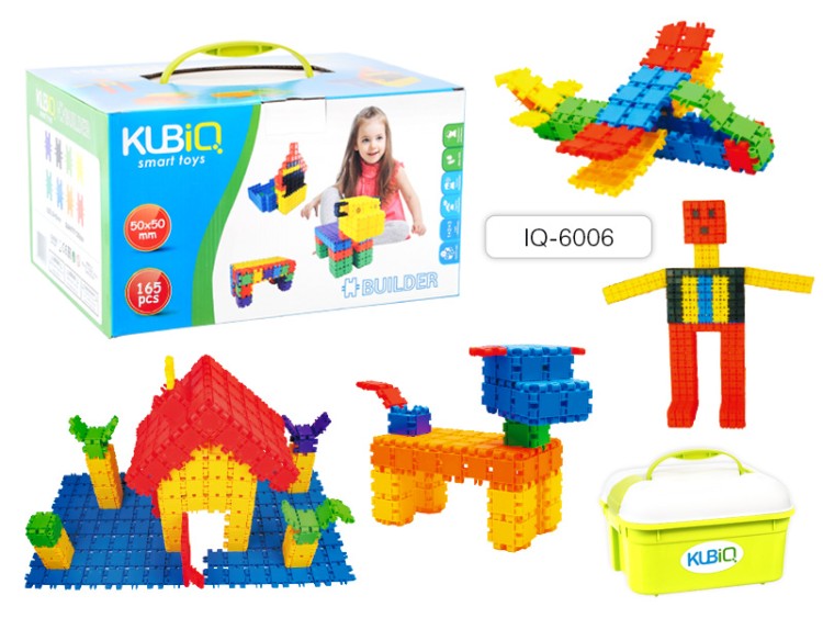 IQ-6006 Конструктор пластиковый BUILDER, 165 деталей