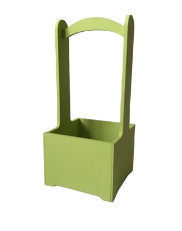 0010455 Ящик для декора 14*14*30 Фисташковый 0010455 Ящик для декора 14*14*30 Фисташковый