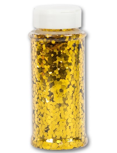 1501-4125 Блестки Конфетти д/декора золото 90гр/G