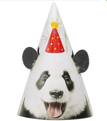 1501-6970 Колпак Панды фотографичные 6шт