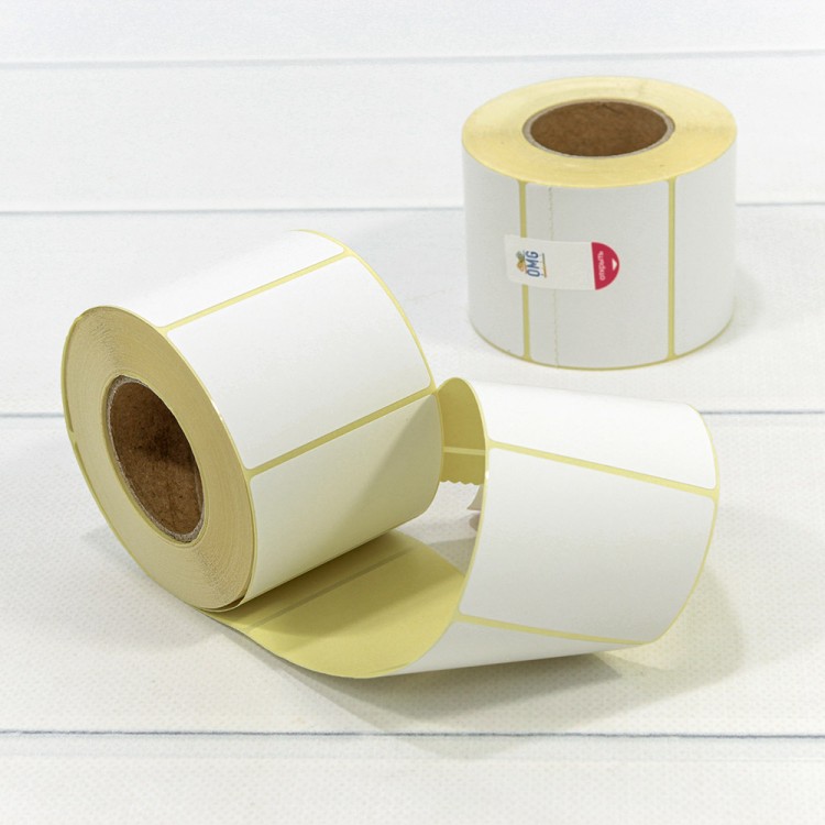 4040-5840 Термоэтикетки самоклеющиеся в рулоне 58*40мм (700 шт.) 1/5 1/100