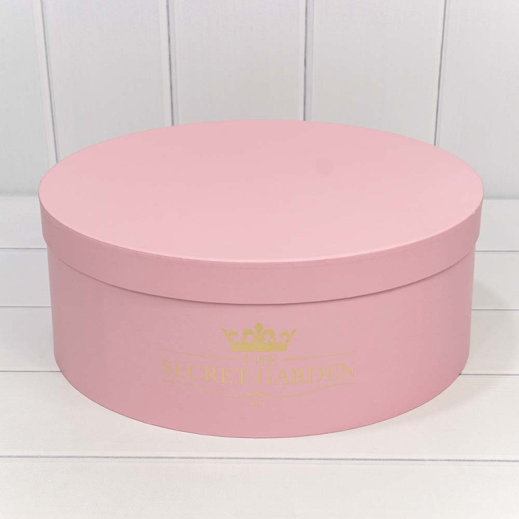 720888/11 Коробки Круглые Набор 1/5 37,5*14,5 "The Secret Garden" Розовый 1/6