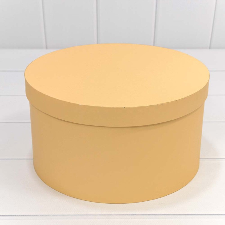 721814/440 Коробки Круглые Набор 1/10 27,5*14,7 Серовато-желтый 1/6