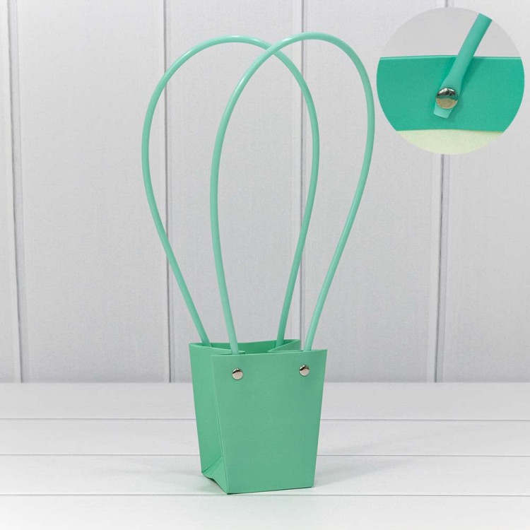 000171J/3 Пакет подарочный "Ваза для цветов" 10*9*6,5 Тиффани 1/10 1/300 000171J/3 Пакет подарочный "Ваза для цветов" 10*9*6,5 Тиффани 1/10 1/300