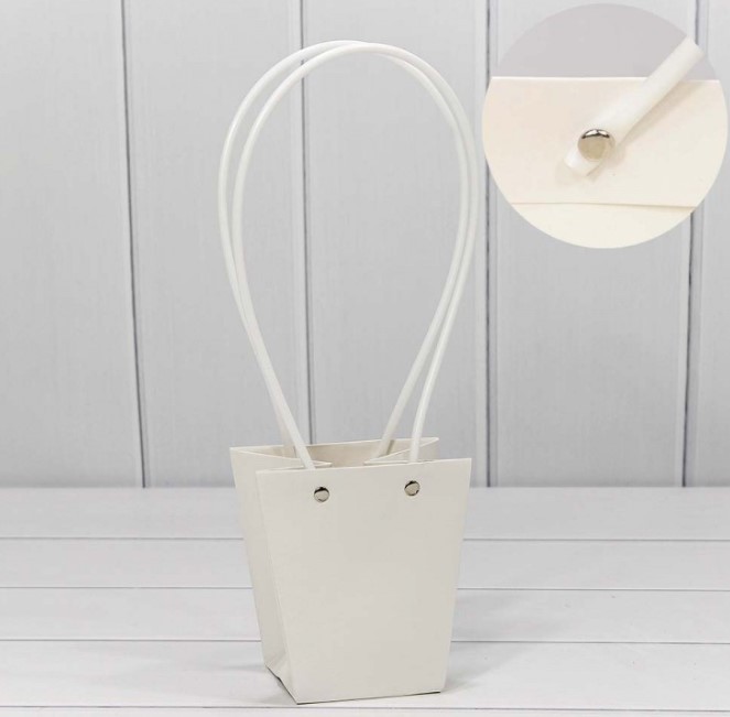 000171H/7 Пакет подарочный "Ваза для цветов" 12,5*12*8 Белый 1/10 1/200 000171H/7 Пакет подарочный "Ваза для цветов" 12,5*12*8 Белый 1/10 1/200