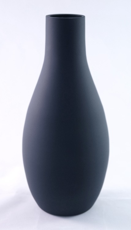 4711582224 ЛАУРА-темно-серый матовый "Эскейп" H-300мм D-143мм (2,3 л)																						