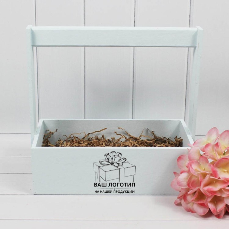 Ящик для декора с Ручкой (от 100 шт.)