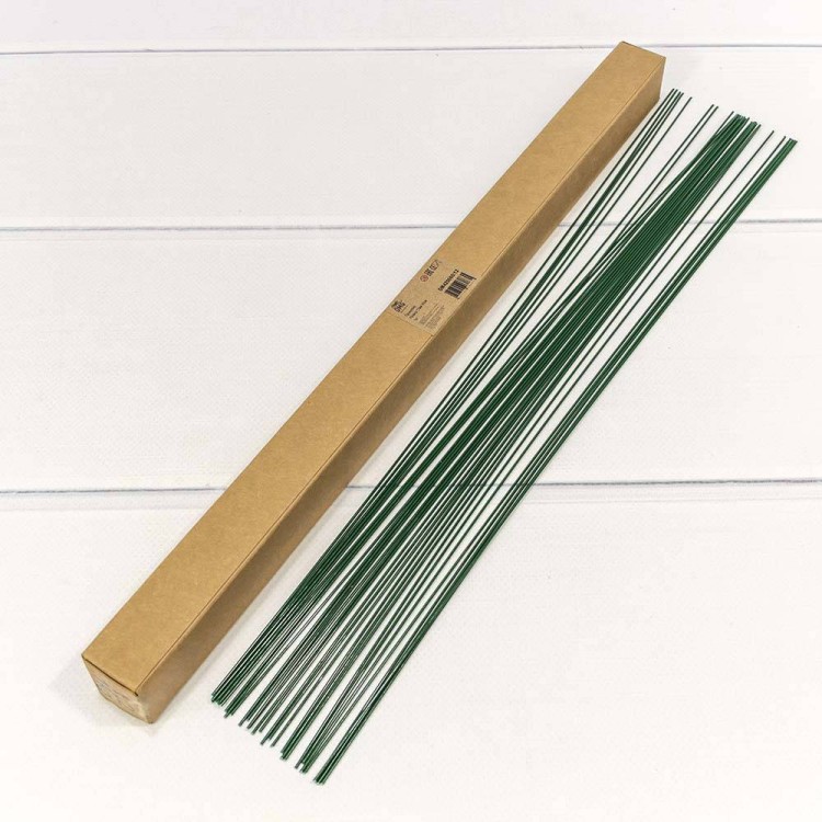 420060/10 Проволока 1,0мм*40см Зелёный 1кг 1/15	