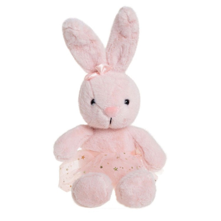 LH502515101P Мягкая игрушка Заяц Розовый размер 25см 